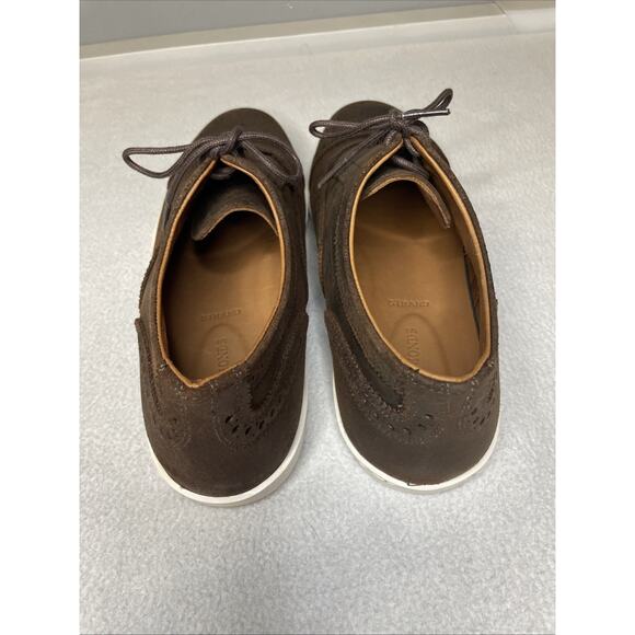 Allen Edmonds Strand Oxford Men\'s 9.5EEE Dress Sneakers Walnut Brown 5128 main image 6